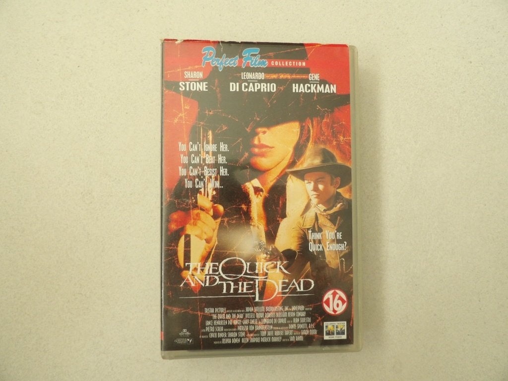 VHS videoband THE QUICK AND THE DEAD, Vanaf 16 jaar, Ophalen of Verzenden, Zo goed als nieuw, Actie en Avontuur