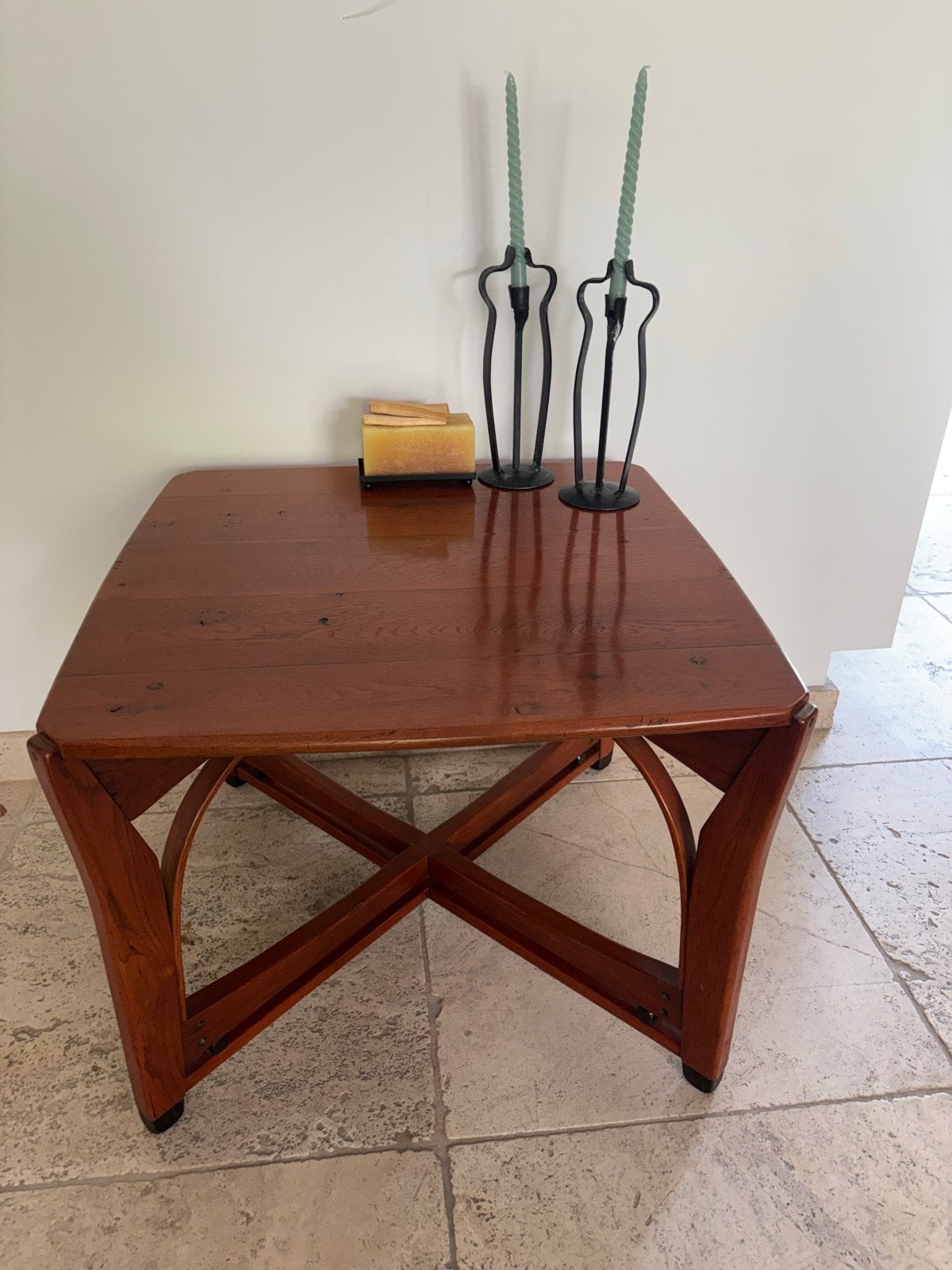 Vintage Bijzettafel van In de Blauwe Handt, 1996, Antiek en Kunst, Antiek | Meubels | Tafels, Ophalen of Verzenden