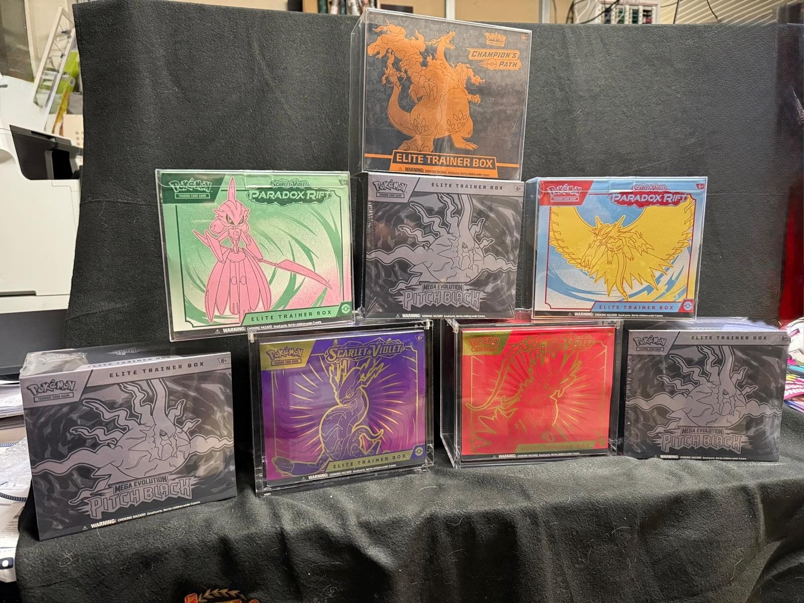 Pokemon ETB's Sealed, Ophalen of Verzenden, Nieuw