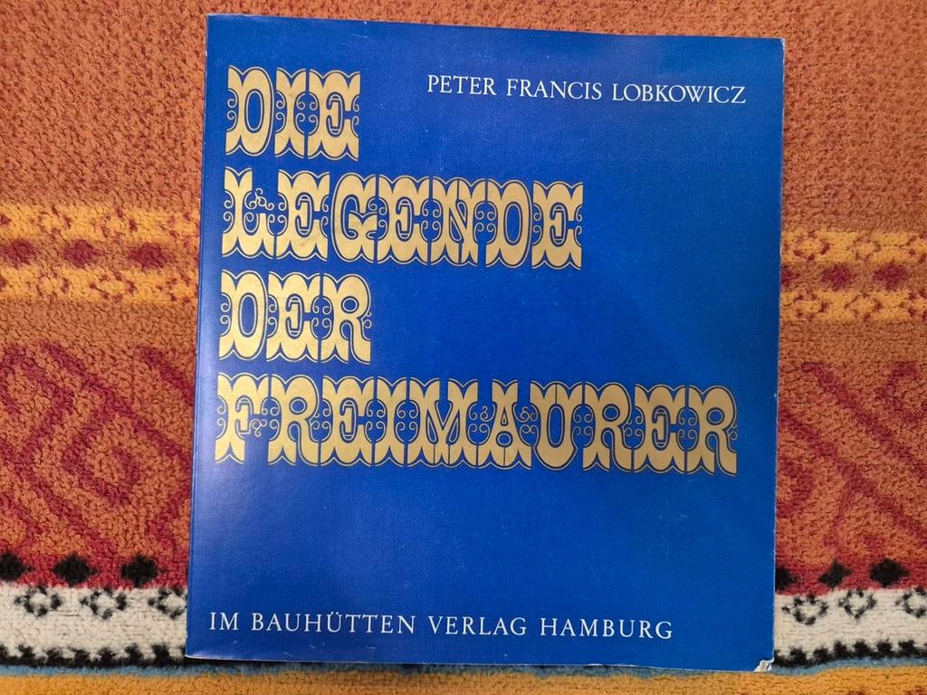 Die Legende der Freimaurer - Peter Francis Lobkowicz, Boeken, Overige Boeken, Gelezen, Ophalen of Verzenden