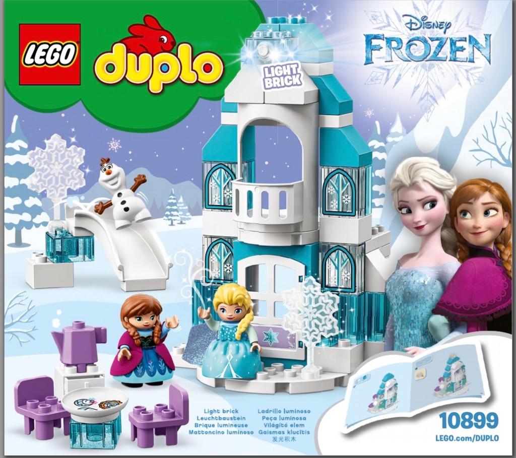 LEGO DUPLO 10899 Kasteel uit Frozen, Ophalen of Verzenden, Gebruikt