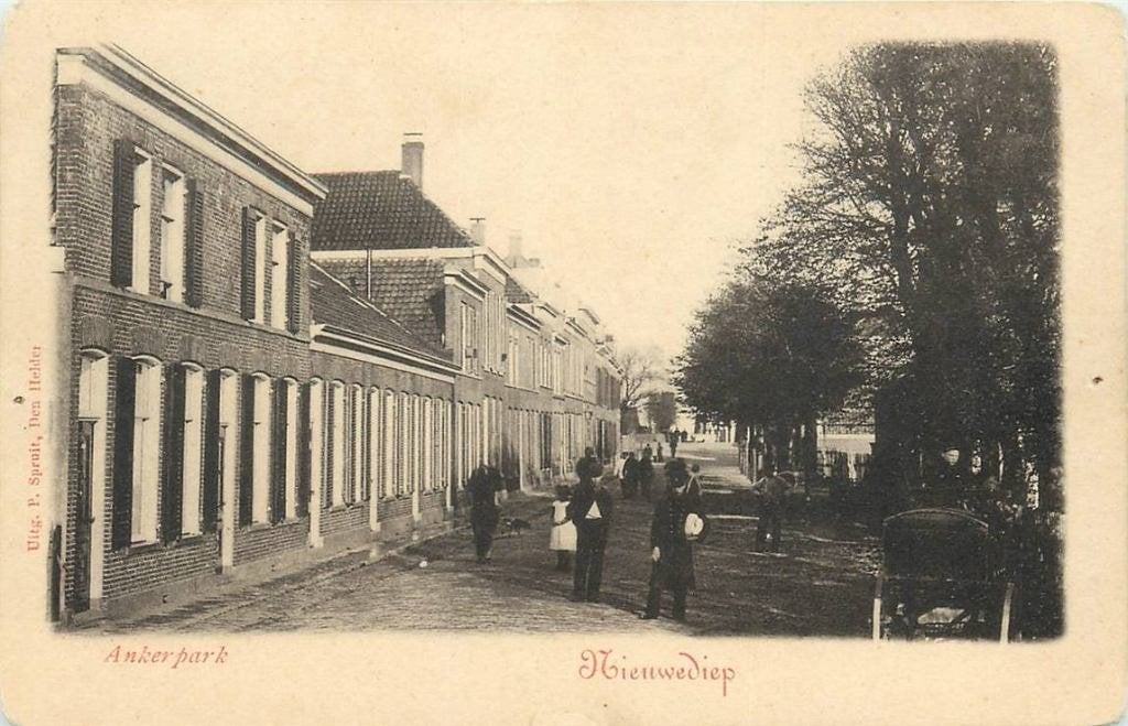 388-285-049 Nieuwediep Ankerpark, Verzenden, Voor 1920, Noord-Holland