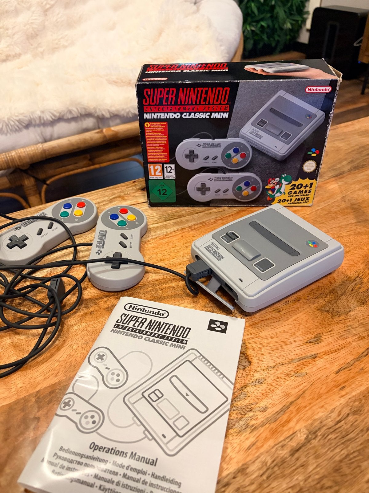 Super Nintendo Classic Mini inc HDMI, adapter en kabel, Spelcomputers en Games, Spelcomputers | Nintendo Super NES, Ophalen of Verzenden