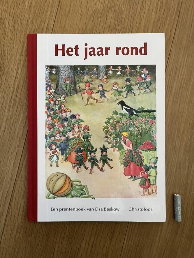 Elsa Beskow Het Jaar Rond boek prentenboek Christofoor, Ophalen of Verzenden, Gelezen