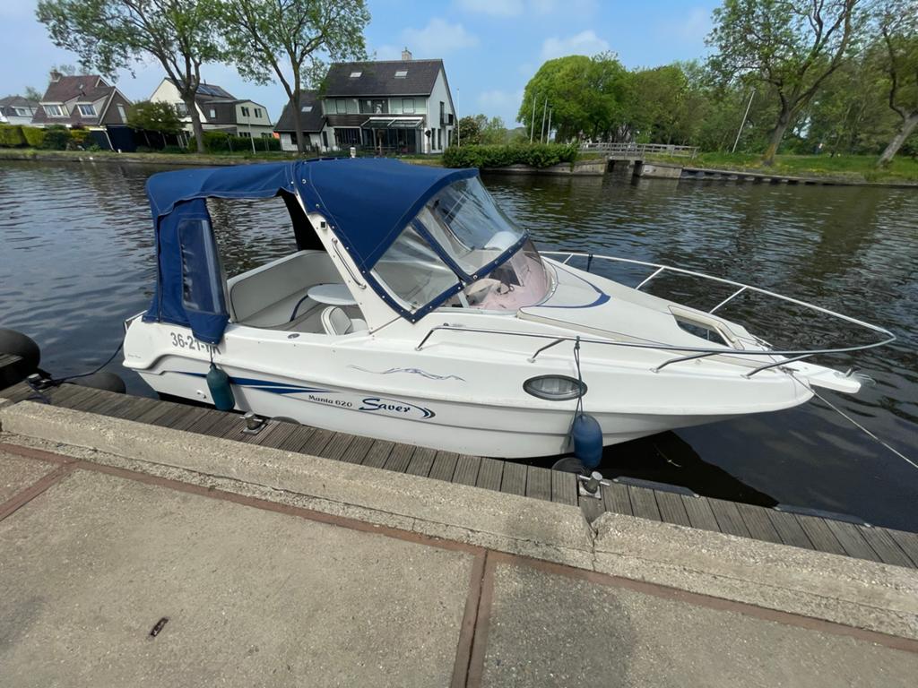 Saver Manta 620 Cabin | Yamaha F60 4-takt | Zeer nette staat, Watersport en Boten, Koelkast, -, Buitenboordmotor, -