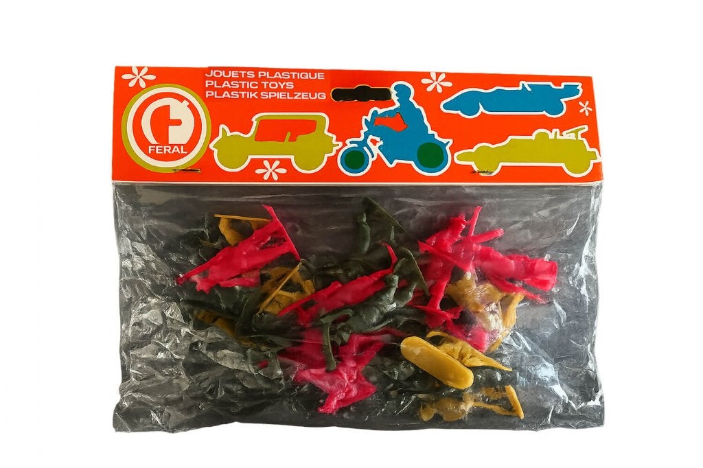 Vintage Feral Plastic Toys – Plastic Soldaatjes, Verzamelen, Verzenden, Zo goed als nieuw