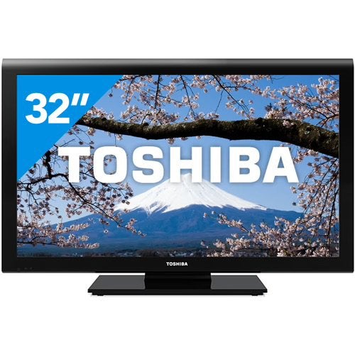 Toshiba 32 inch TV, Ophalen, 50 Hz, LCD, 80 tot 100 cm