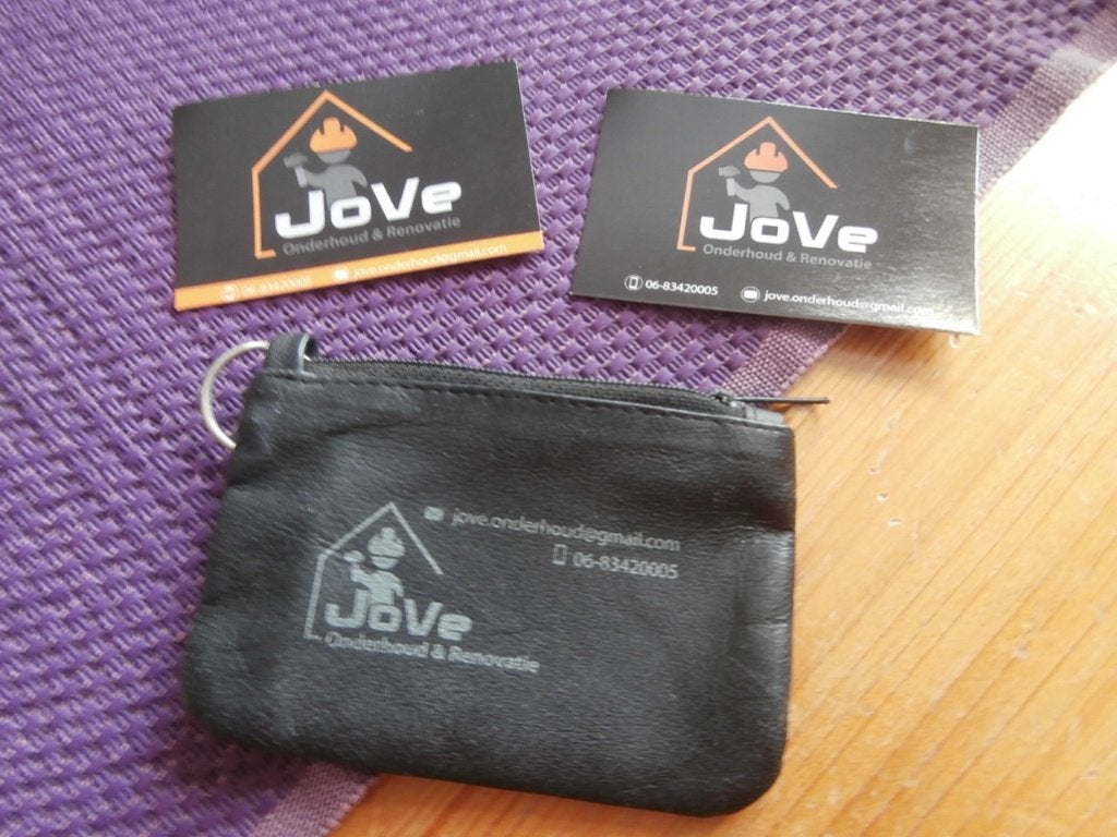 Portemonnee sleutelhoesje leer nieuw van Jove sleutelhanger, Overige merken, Zwart, Nieuw, Ophalen of Verzenden