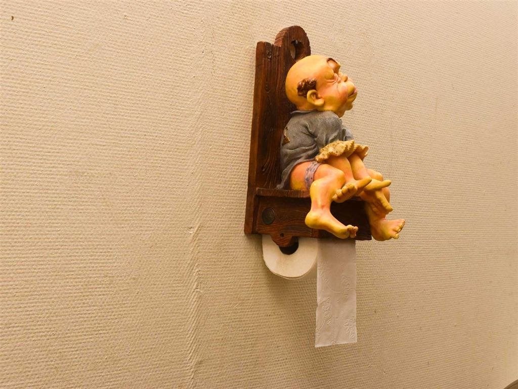 Efteling Laaf toiletrolhouder 52083, Ophalen of Verzenden, Gebruikt, Tenor