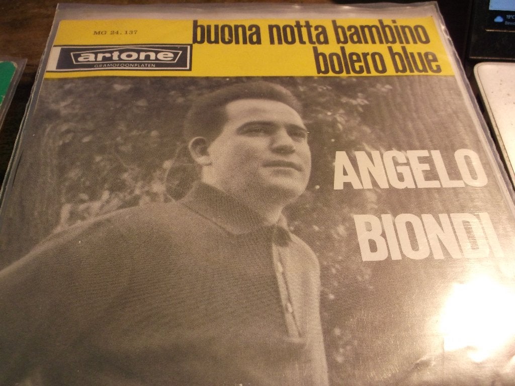 angelo biondi Buona notta bambino 218, Ophalen of Verzenden, Gebruikt, 7 inch, Nederlandstalig