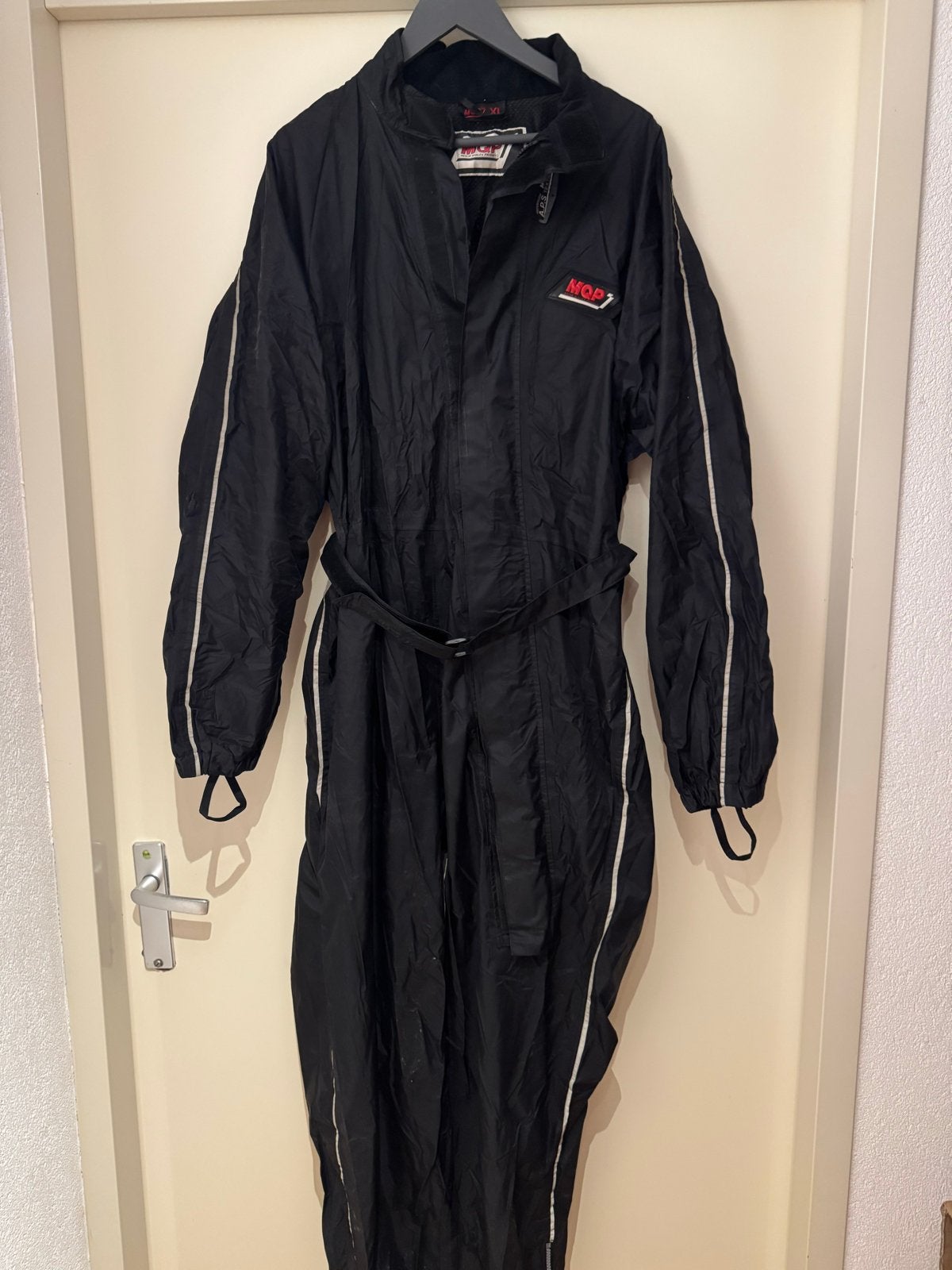 MQP Regenoverall Motor Maat XL met Reflectorstrepen, Motoren, Ophalen of Verzenden, Tweedehands, Heren, Overall