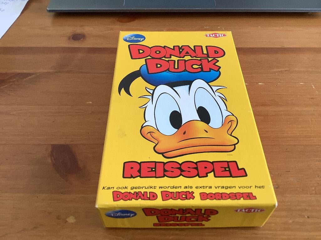 Donald Duck. reisspel. Kaartspel van Tactic, Hobby en Vrije tijd, Gezelschapsspellen | Kaartspellen, Een of twee spelers, Drie of vier spelers