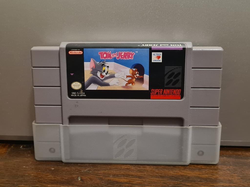 Tom an Jerry SNES NTSC, 1 speler, Ophalen of Verzenden, Zo goed als nieuw, Vanaf 3 jaar