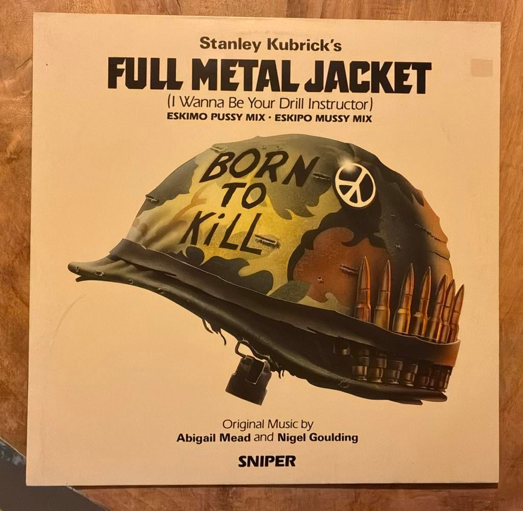 LP 12” Full Metal Jacket, Ophalen of Verzenden, Zo goed als nieuw, 12 inch