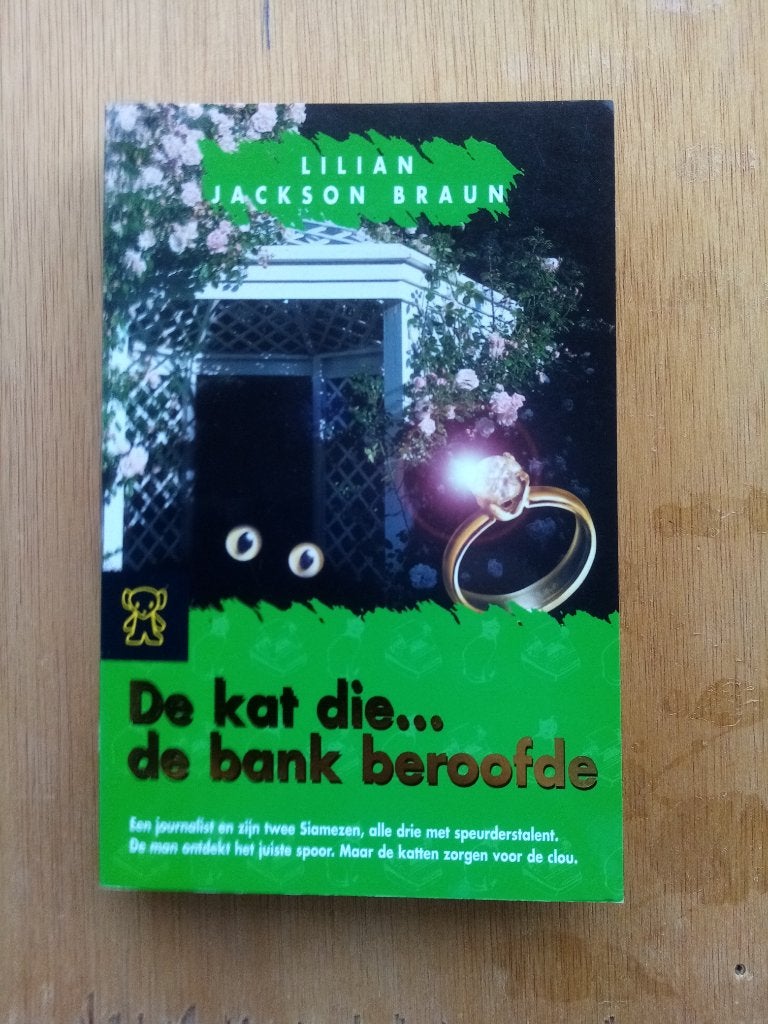 de kat die de bank beroofde, Boeken, Detectives, Ophalen of Verzenden, Gelezen