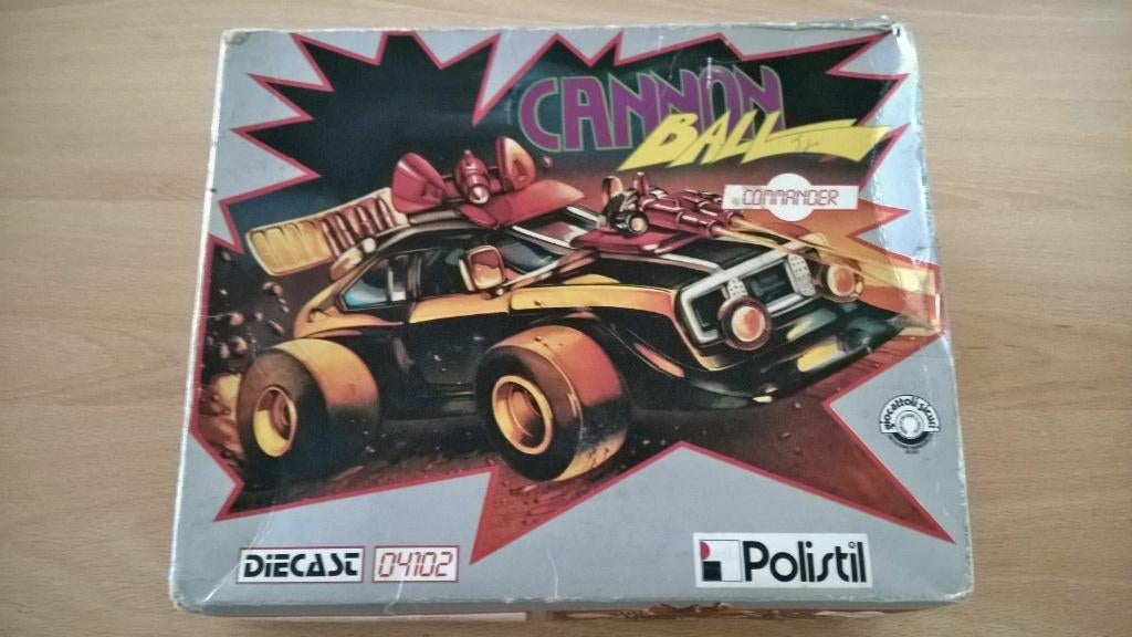 POLISTIL DIE CAST COMMANDER Cannon Ball NEW in Box, Verzenden, Nieuw, Auto, Overige merken