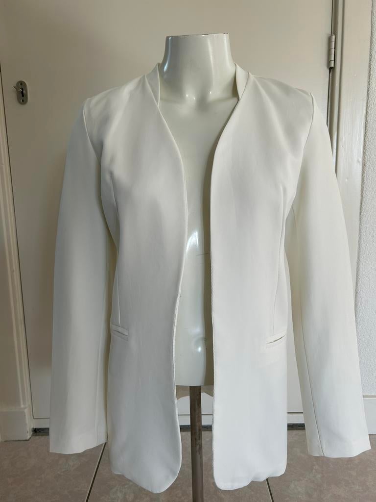 Ambika colbert mt 36 offwhite, Wit, Ophalen of Verzenden, Zo goed als nieuw, Jasje