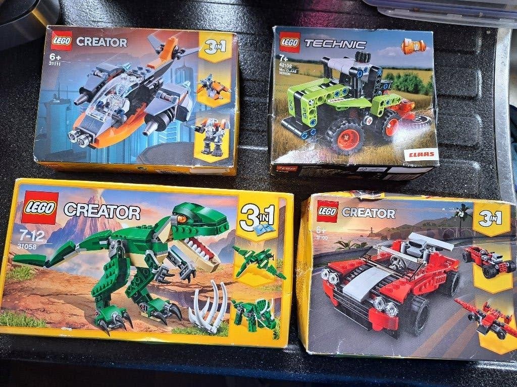 Te Koop 4x doosjes lego ongeopend zie foto,s, Ophalen of Verzenden, Gebruikt