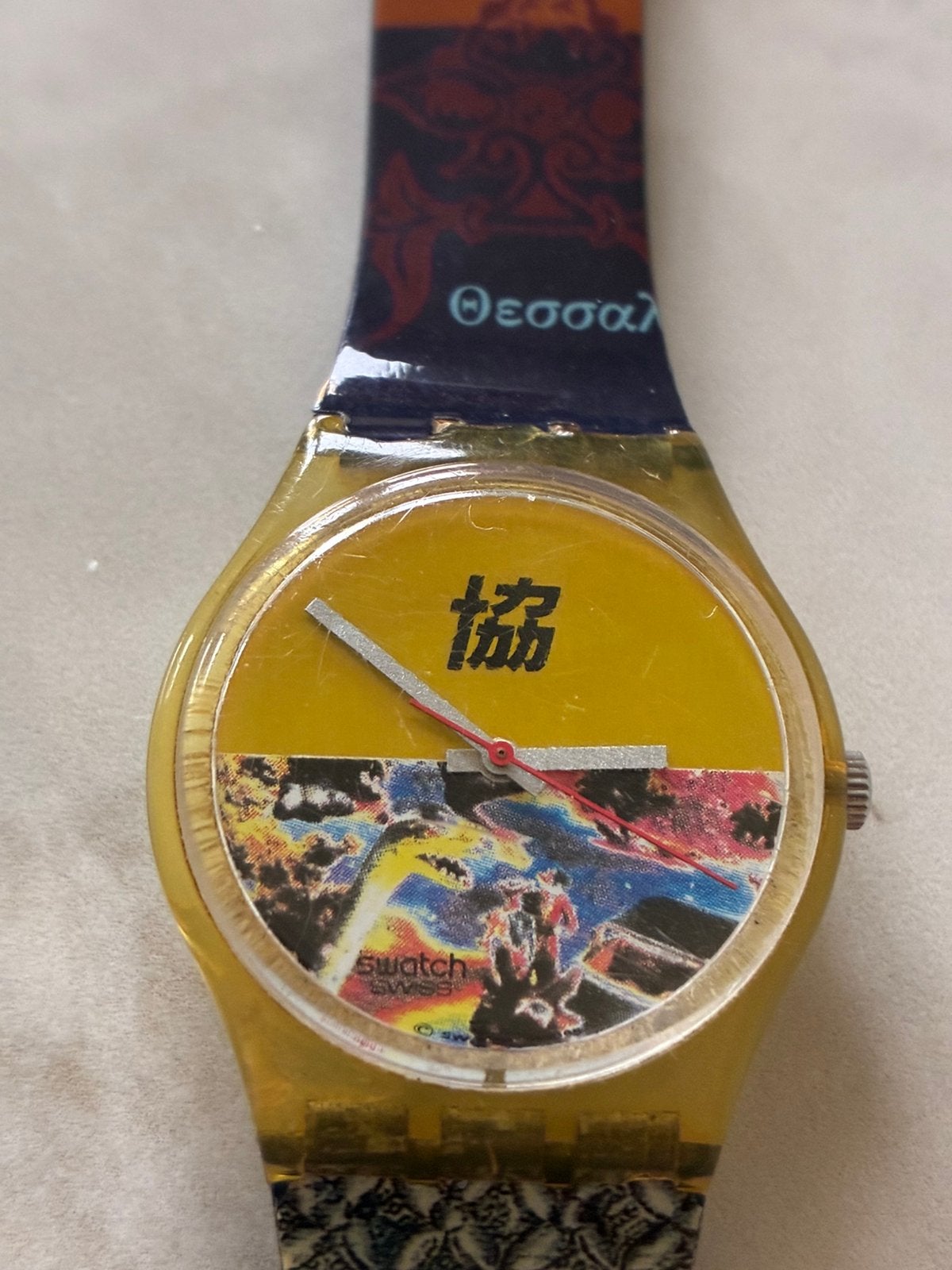 Swatch Avalon vintage uit 1997, Ophalen of Verzenden, Gebruikt