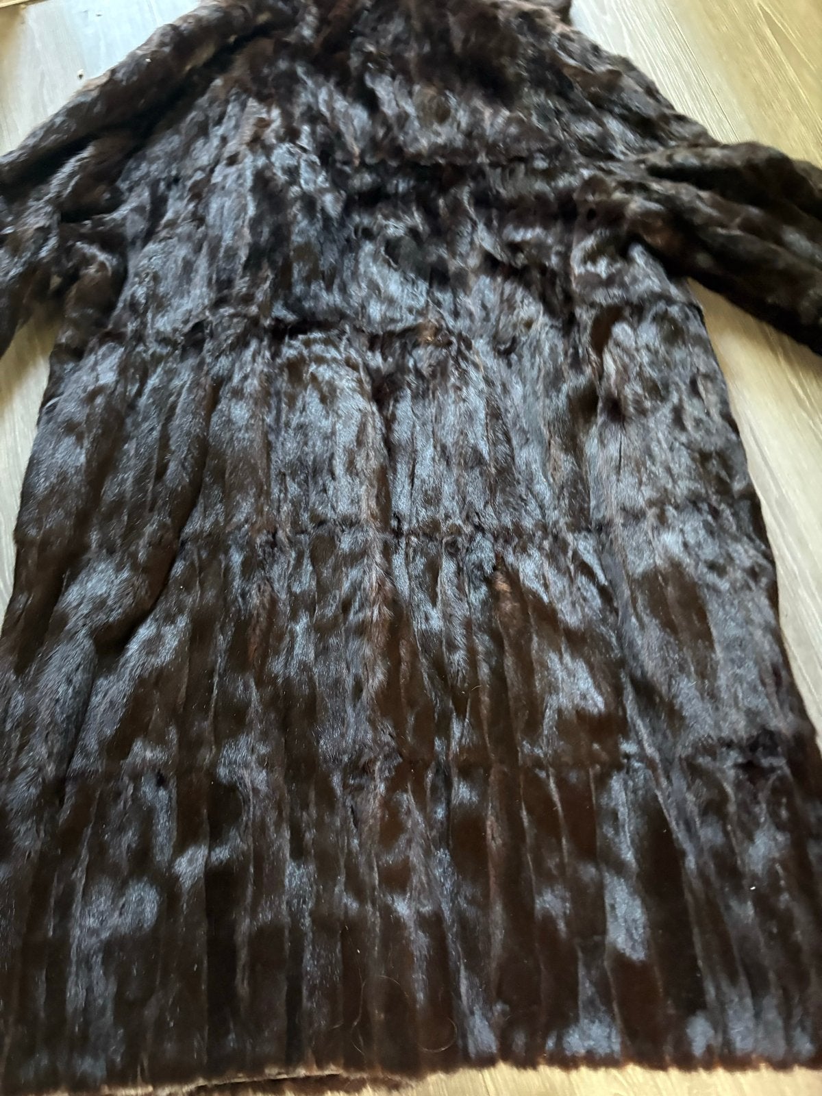 Luxe Donkerbruine Bontjas - Vintage Stijl, Kleding | Dames, Jassen | Winter, Ophalen, Zo goed als nieuw, Maat 38/40 (M), Bruin
