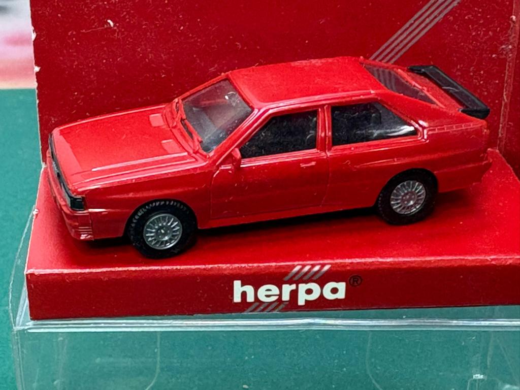 Herpa AUDI Quatro IMG7120/1, Hobby en Vrije tijd, Modelauto's | 1:87, Ophalen of Verzenden, Zo goed als nieuw, Auto, Herpa