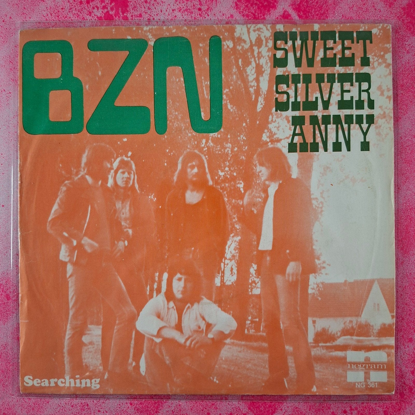 BZN Sweet Silver Anny single, Gebruikt, 7 inch, Pop, Overige typen