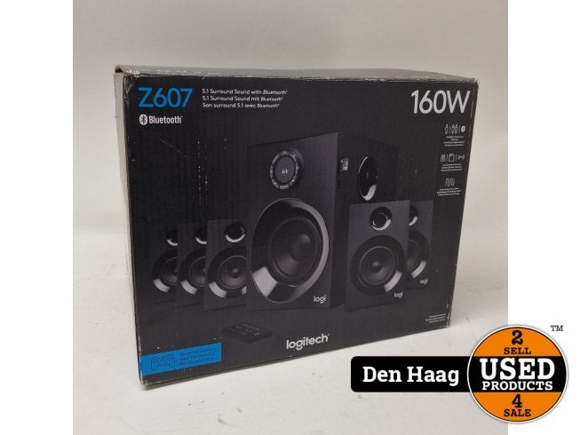 Logitech Z607 5.1 Speakerset met Bluetooth | Nette staat, Logitech, Zo goed als nieuw, Support@logitech.com, EPFL - Quartier de l'Innovation
Daniel Borel Innovation Center
1015 Lausanne
Switzerland