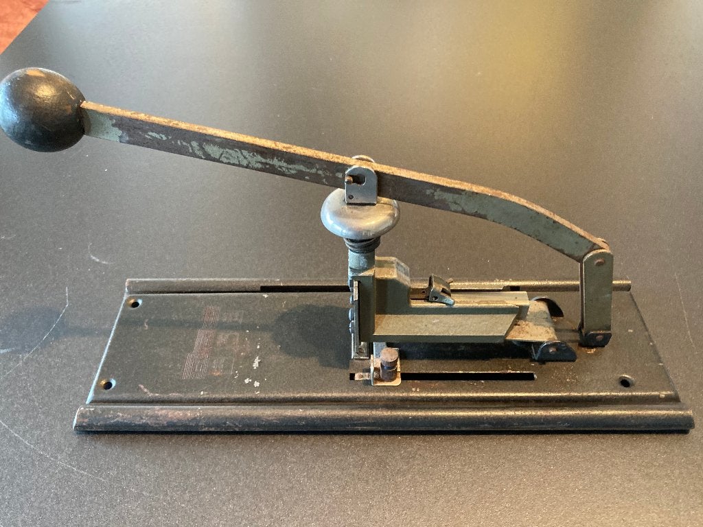 Antiek SKREBBA SKRE 117 heavy duty nietmachine, Antiek en Kunst, Ophalen of Verzenden