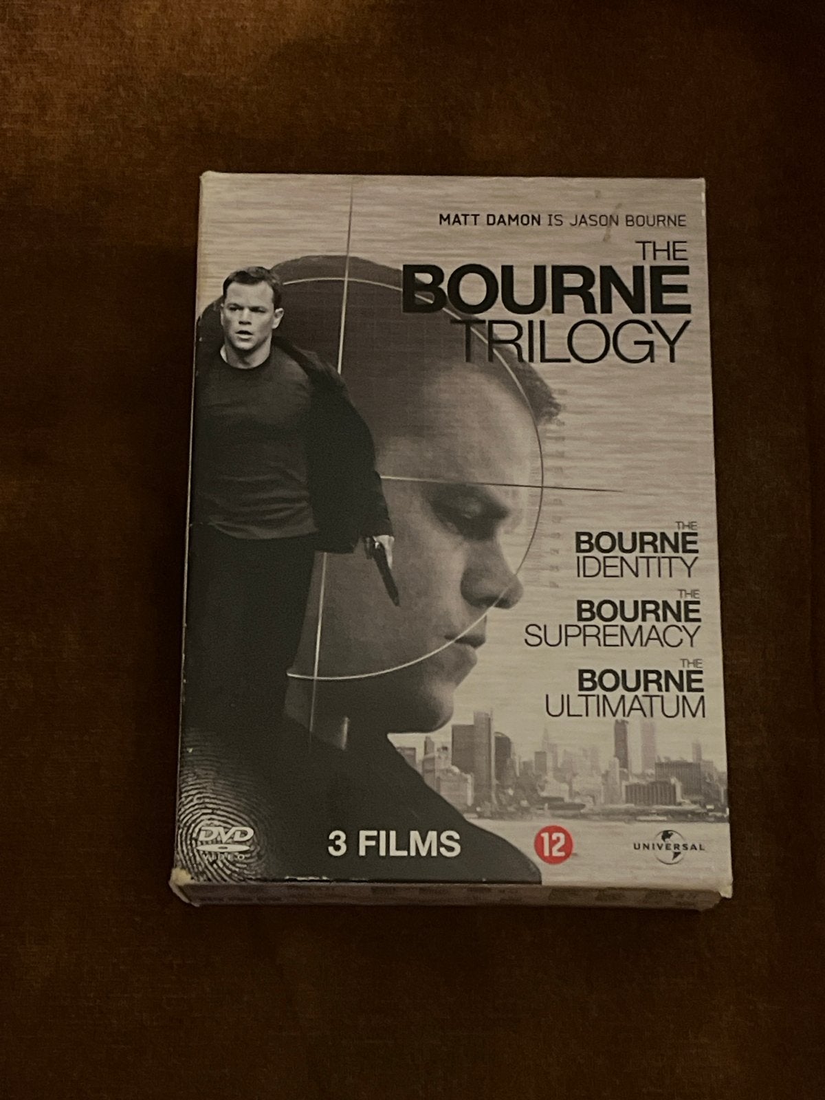 The Bourne Trilogy - 3 Films (DVD), Gebruikt, Verzenden, Actiethriller, Vanaf 12 jaar