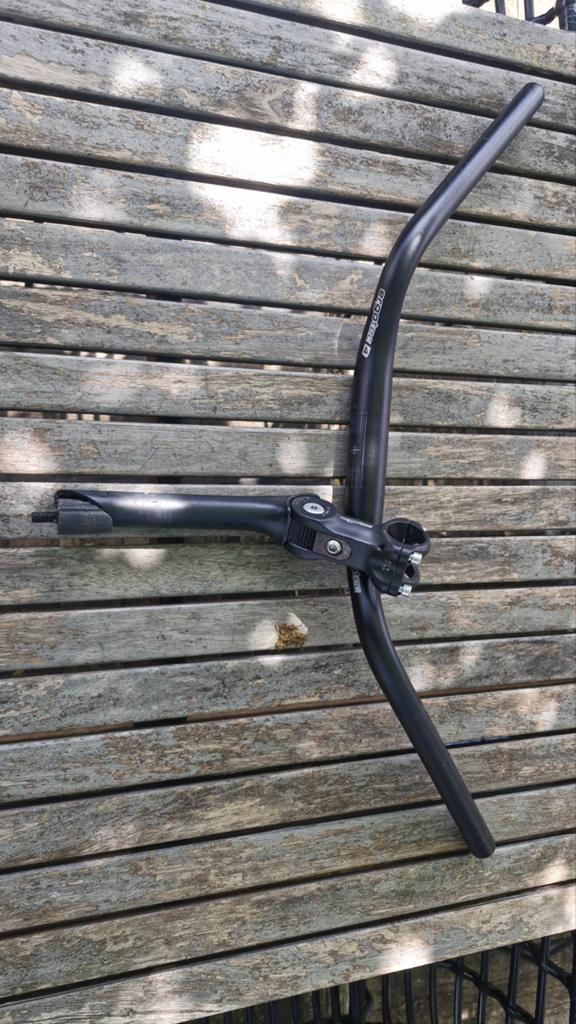 Stuur ergotec 4 met verstelbare stuurpen, Fietsen en Brommers, Fietsonderdelen, Ophalen of Verzenden, Nieuw, Stuur