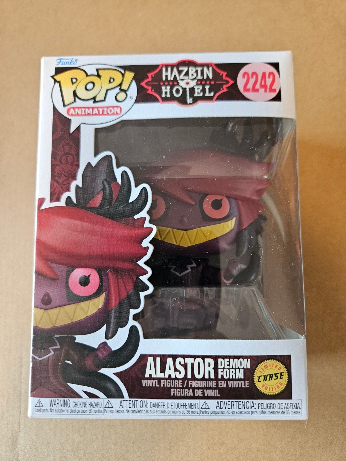 Funko Pop! Hazbin Hotel Alastor Demon Form Chase, Ophalen of Verzenden, Nieuw