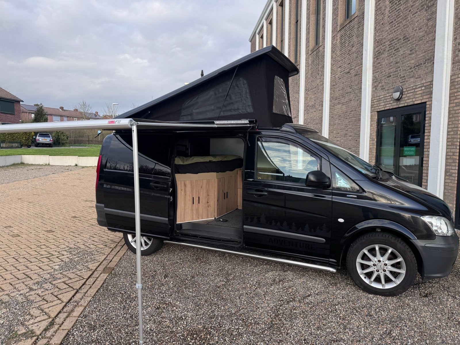 Mercedes Vito Camper Bus 113cdi met Airco en Fietsendrager, Chemisch toilet, Fietsendrager, Mercedes-Benz, Particulier