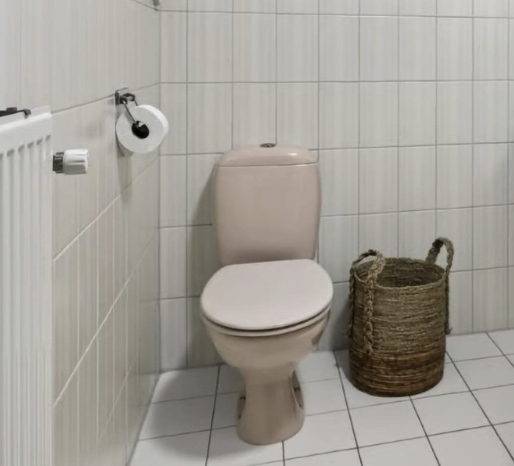 Retro WC, Ophalen, Gebruikt