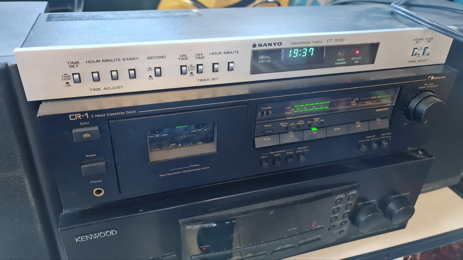 NAKAMICHI CR-1 Cassettedeck, Ophalen, Enkel, Overige merken, Tiptoetsen