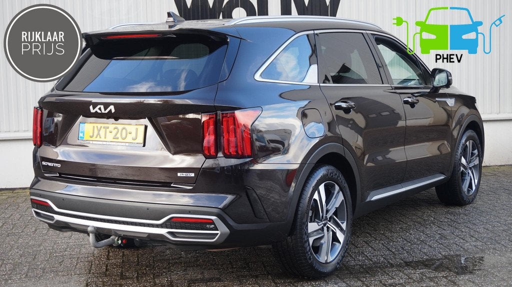 Kia Sorento 1.6 T-GDI Plug-in Hybrid 4WD | Trekhaak | SOH 10, Auto's, Kia, 12 maanden, 14 kWh, Gebruikt, 4 cilinders