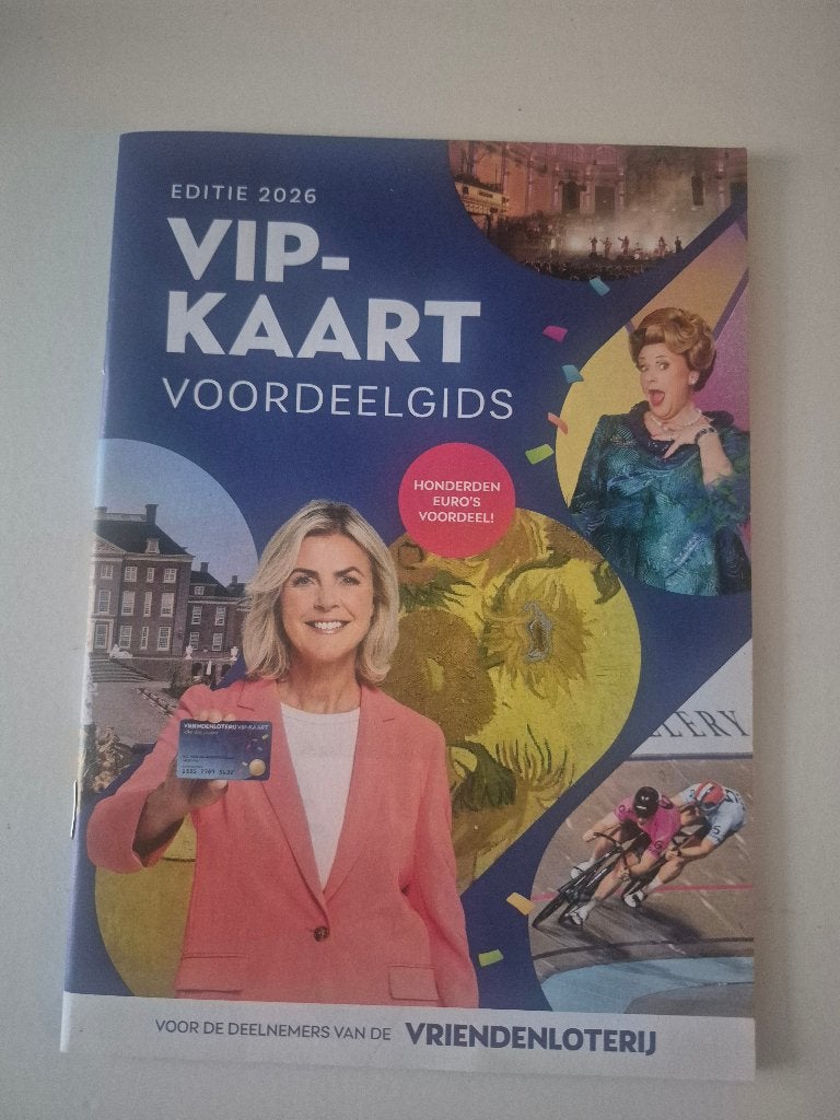 Vip kaart Voordeelgids, Drie personen of meer, Kortingsbon