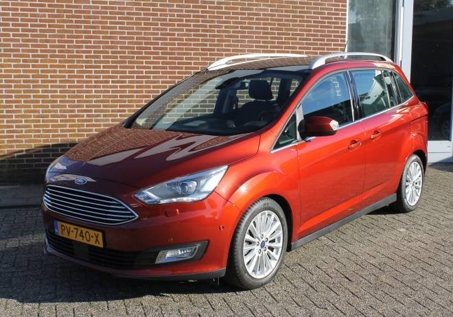 FORD Grand C-Max 1.0 EcoBoost 125pk Titanium, Auto's, Ford, Bedrijf, Te koop, Grand C-Max, ABS, Achteruitrijcamera, Airbags, Airconditioning