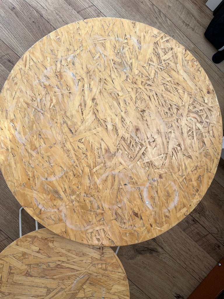 Bijzettafels- set 2 van Zuiver, Minder dan 55 cm, Gebruikt, Rond, Modern