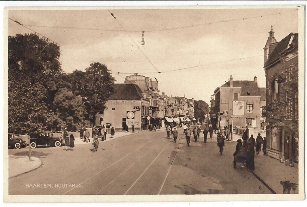 Haarlem - Houtbrug, Verzenden, 1940 tot 1960, Gelopen, Noord-Holland