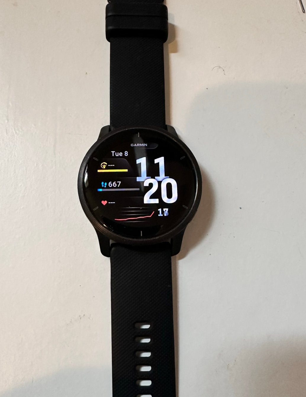 Garmin Venu 2 Smartwatch - Zwart, Zo goed als nieuw, Sieraden, Tassen en Uiterlijk, Smartwatches, Afstand, Zwart, Ophalen of Verzenden