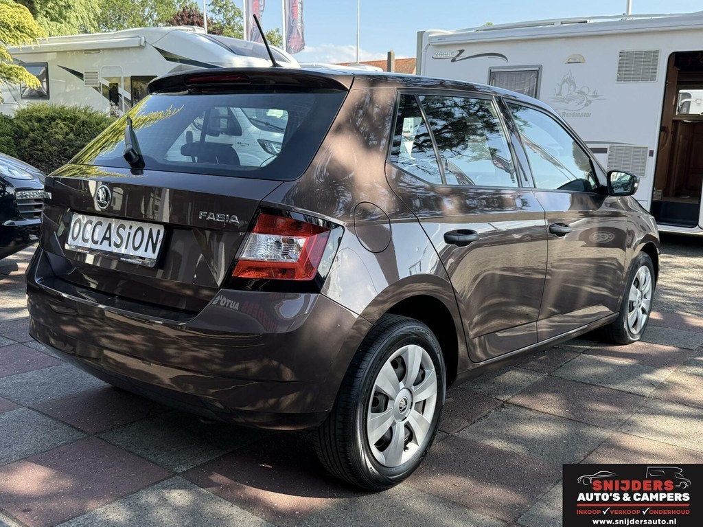 Skoda Fabia 1.0 Active in keurige staat, Auto's, Skoda, Stof, Zwart, 60 pk, Bedrijf