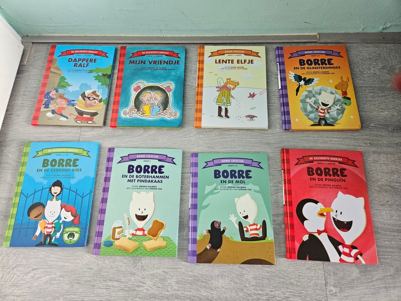 Borre boekjes, 47 st, Boeken, Ophalen of Verzenden, Zo goed als nieuw, 3 tot 4 jaar