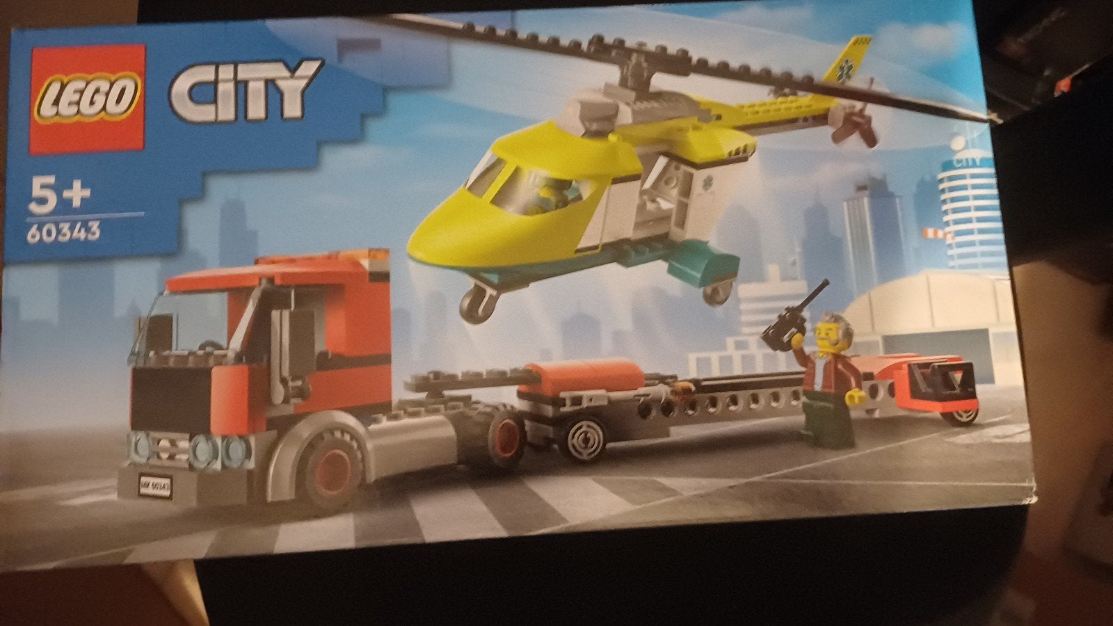 Lego City 60343 Reddingshelicopter -NIEUW en ONGEOPEND-, City, Lego, Nieuw, Ophalen of Verzenden