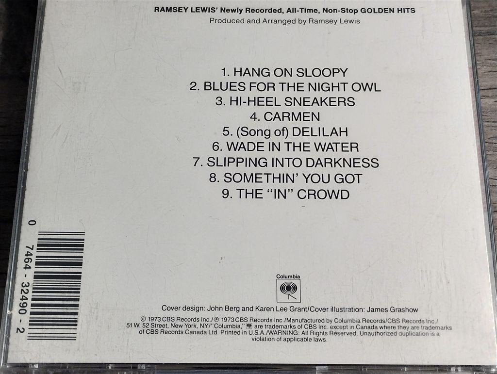 Ramsey Lewis - Golden Hits, Ophalen of Verzenden, Zo goed als nieuw, Jazz