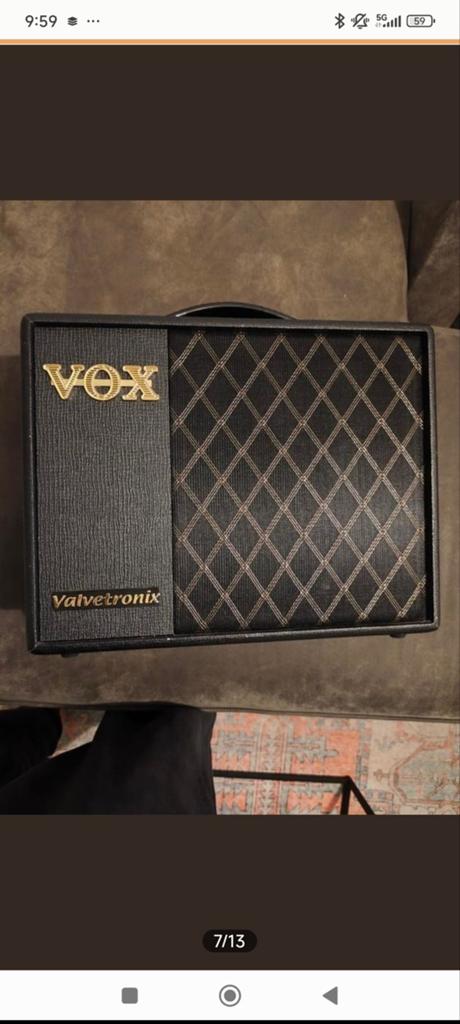 VOX Valvetronix VT20X Gitaarversterker, Muziek en Instrumenten, Versterkers | Bas en Gitaar, Ophalen of Verzenden, Zo goed als nieuw