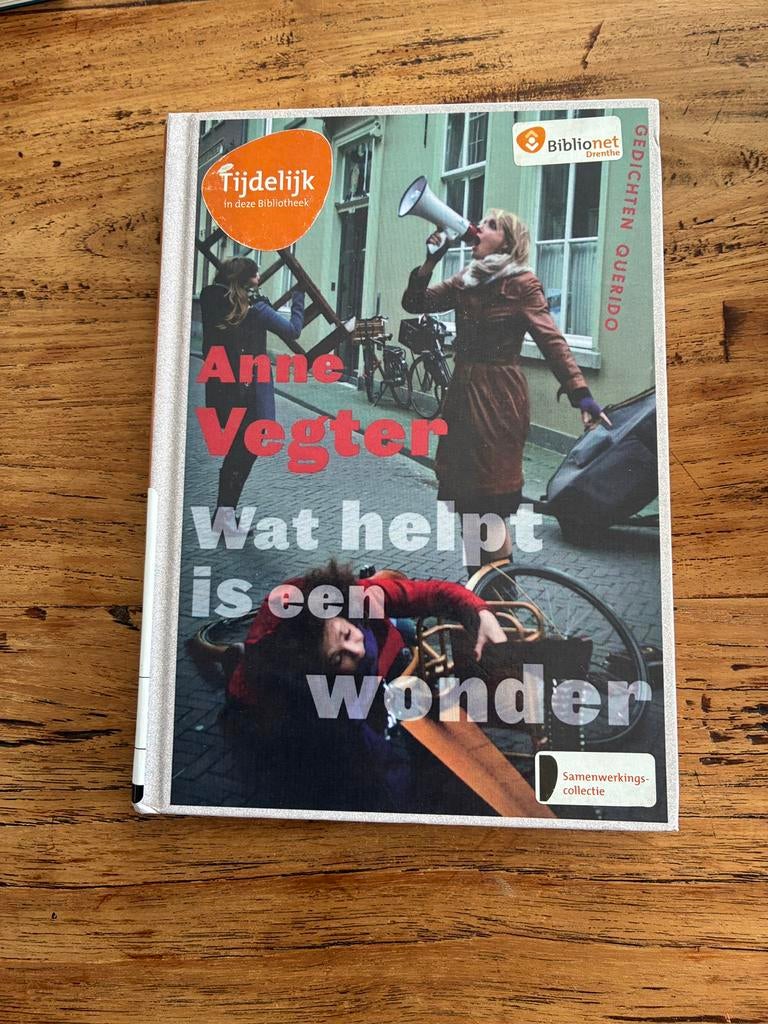 Anne Vegter - Wat helpt is een wonder, Gelezen, Ophalen of Verzenden, Anne Vegter, Eén auteur