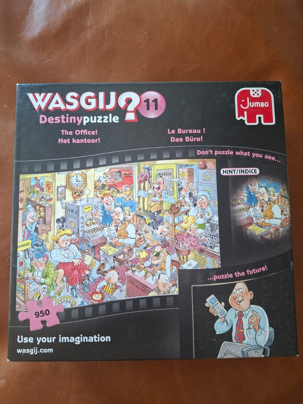WASGIJ - 11 Destiny Puzzel - The Office (950 stukjes), Ophalen of Verzenden, 500 t/m 1500 stukjes, Gebruikt, Legpuzzel