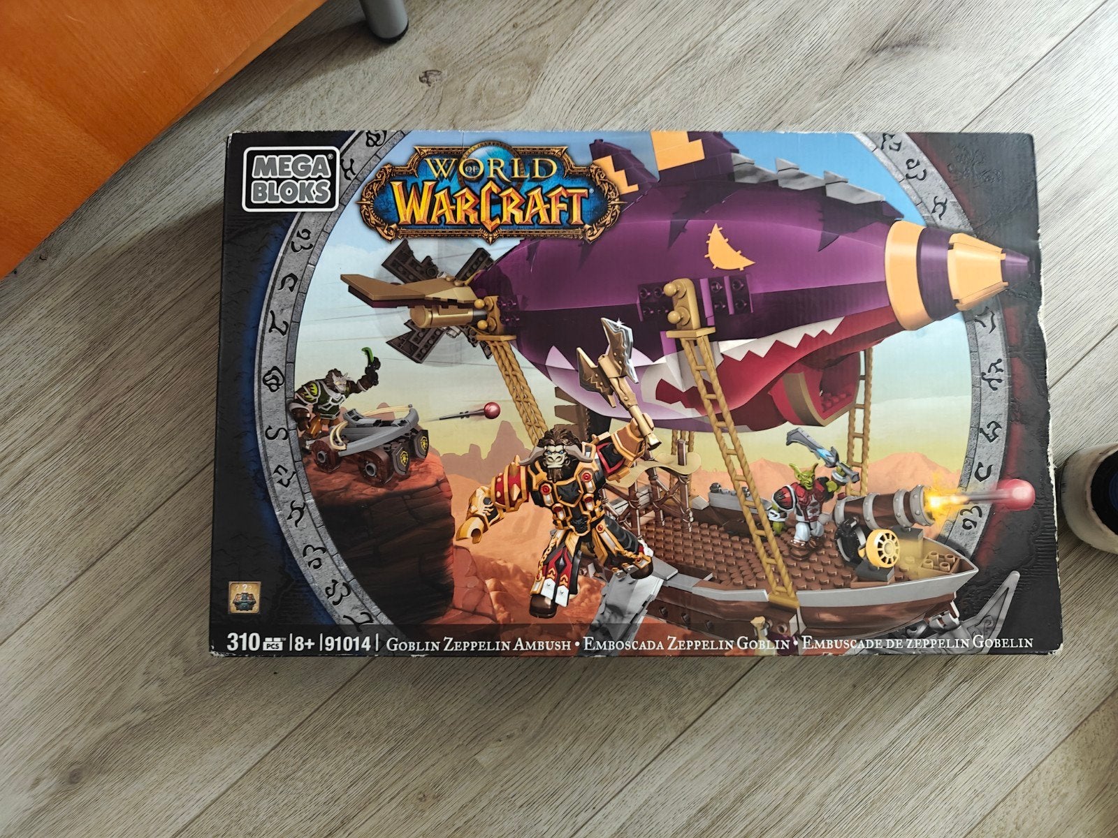 World of Warcraft Mega bloks 91014 goblin zeppelin ambusch, Ophalen of Verzenden, Nieuw, Megabloks