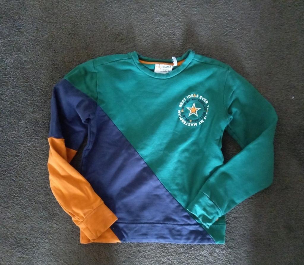 Orange Stars sweater/ trui 140/146, Ophalen of Verzenden, Jongen, Trui of Vest