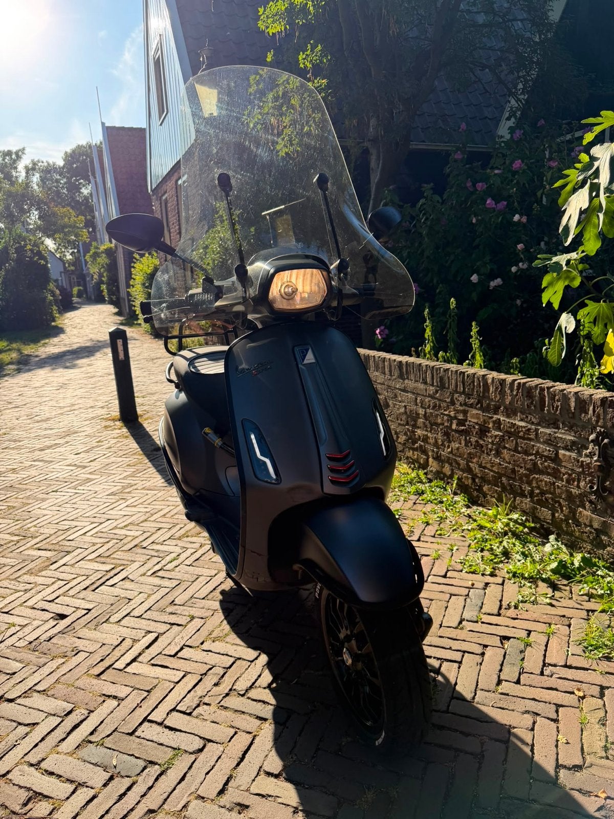 Vespa Sprint 2017, Fietsen en Brommers, Scooters | Vespa, Ophalen, Maximaal 45 km/u, Vespa S, Zo goed als nieuw